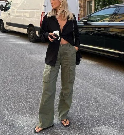 Drune - Damen-Cargohose