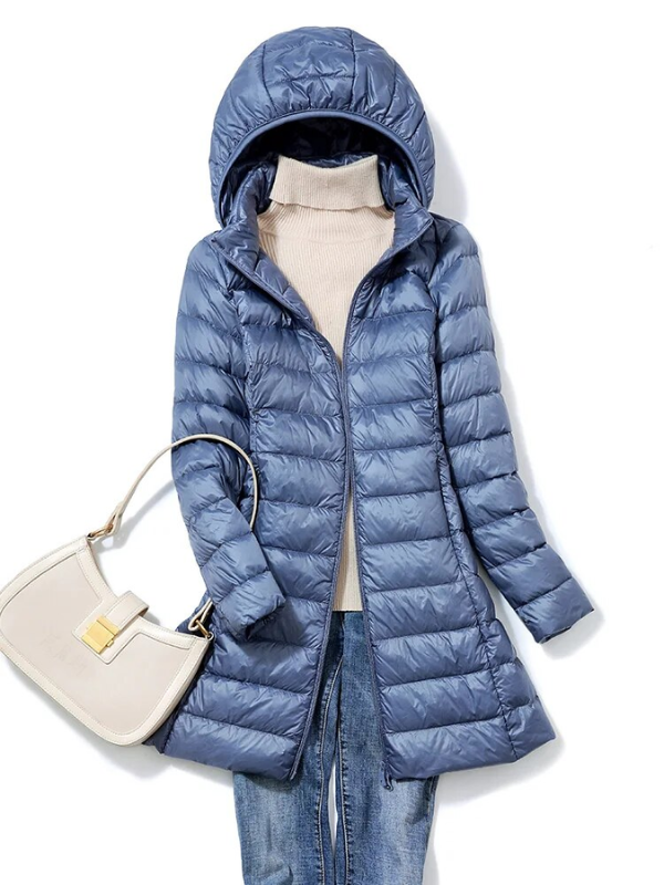 Drune | Lang Daunenjacke Angenehm Warm & Stilvoll
