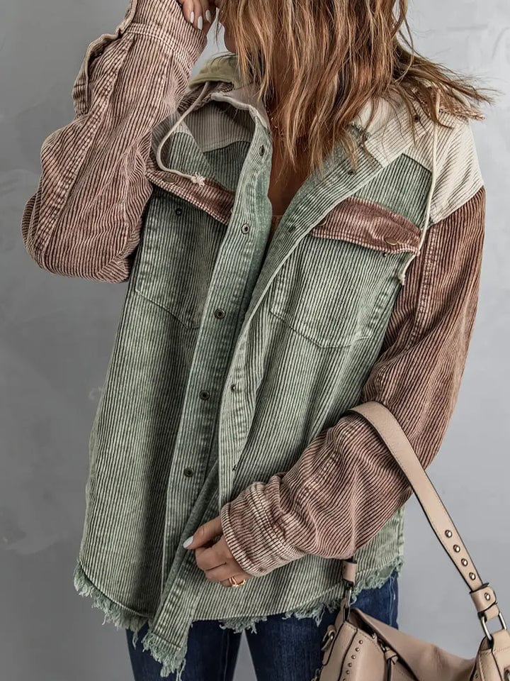 Drune | Corduroy-Jacke Chic Zeitloser Stil Ideal für den Winter