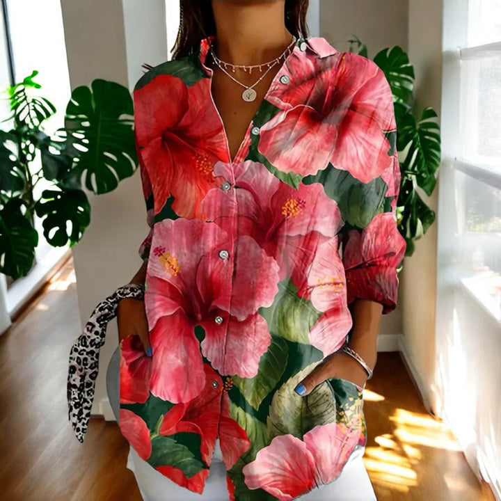 Drune | Elegante Vintage Bluse