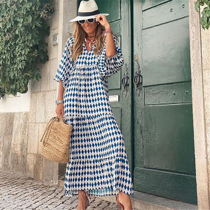 Drune | Retro Print Kleid