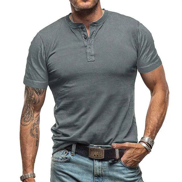 Drune | Herren Warm Sommer T-Shirt