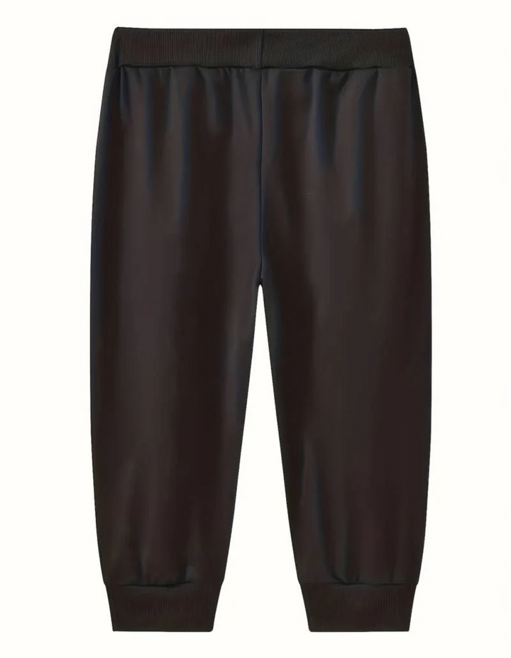 Drune | Herren 3/4 Jogginghose Schwarz
