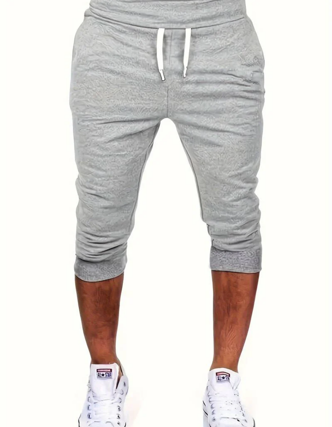 Drune | Herren 3/4 Jogginghose Schwarz