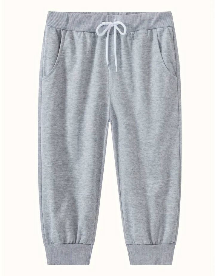 Drune | Herren 3/4 Jogginghose Schwarz