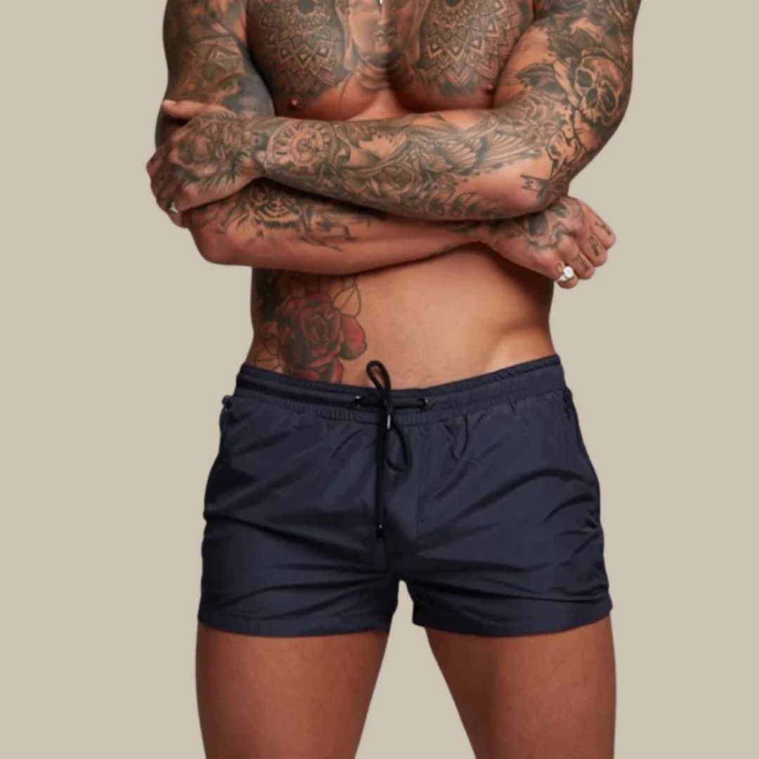 Drune | Badehose Schnell Trocknende Badeshorts Mit Modernem Design