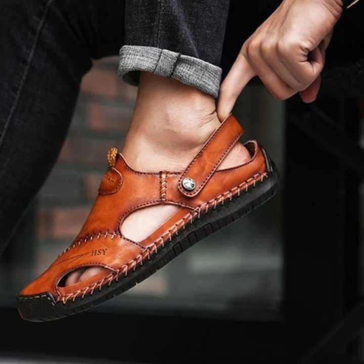 Drune | Bequeme Sandalen mit Verstellbarem Riemen und Rutschfester Sohle
