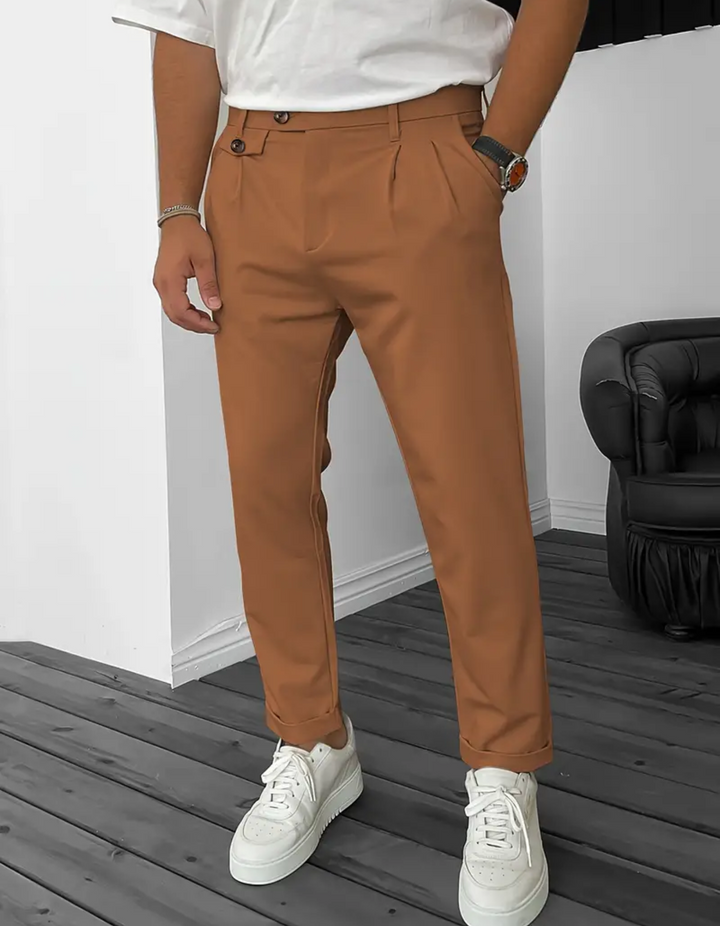 Drune | Herren Bequeme Hose Schwarz