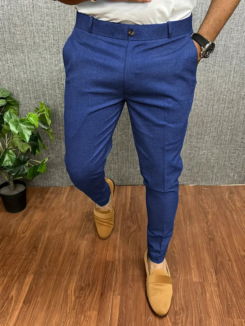 Drune | Herren Chino Hose Beige Stoffhose