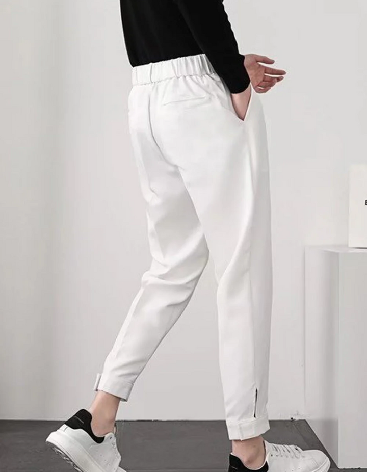 Drune | Herren High-waist Hose Bequeme