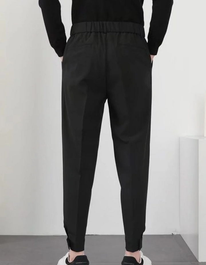 Drune | Herren High-waist Hose Bequeme