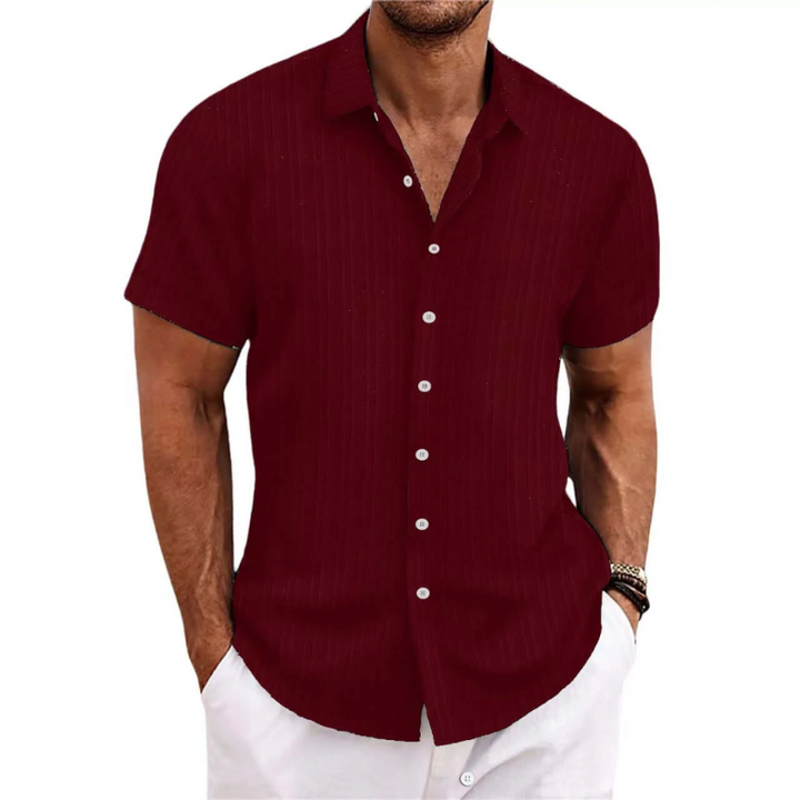 Drune | Herren Kurzarm Hemd Sommer