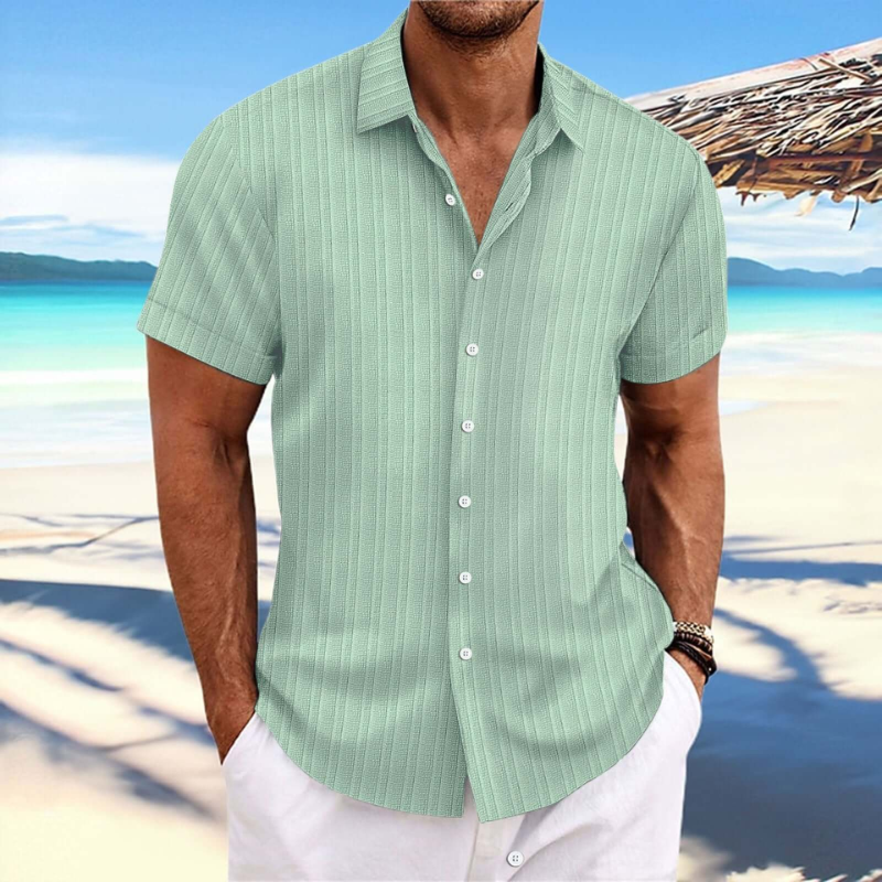 Drune | Herren Kurzarm Hemd Sommer
