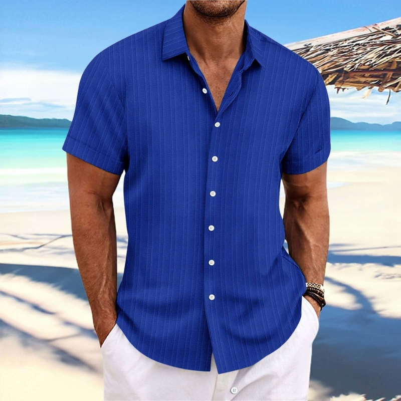 Drune | Herren Kurzarm Hemd Sommer