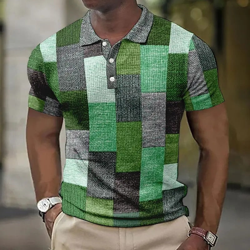 Drune | Herren Kurzarm Poloshirt Bedrucken
