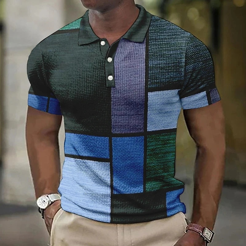 Drune | Herren Kurzarm Poloshirt Bedrucken