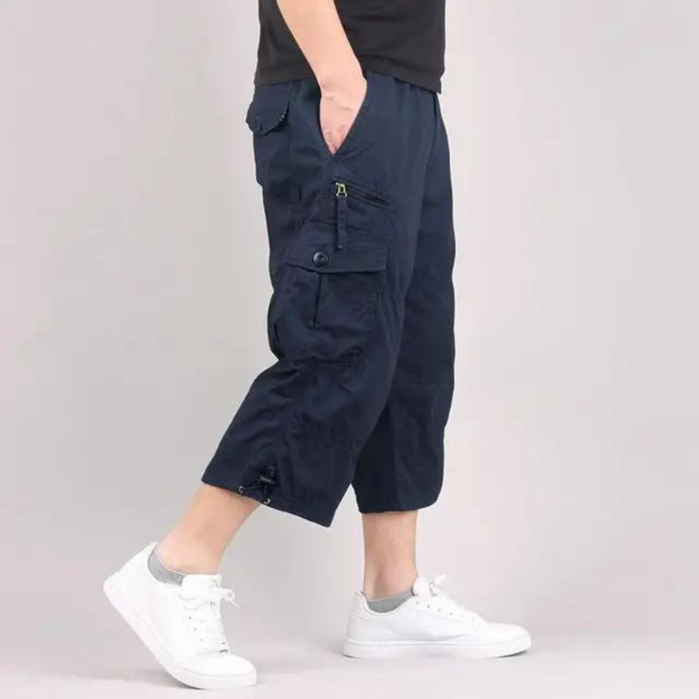 Drune | Herren Bequeme Cargo Shorts