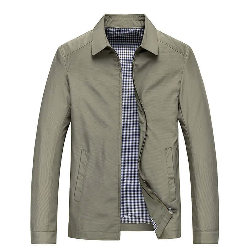 Drune | Herren Leichte Sommerjacke Reißverschluss