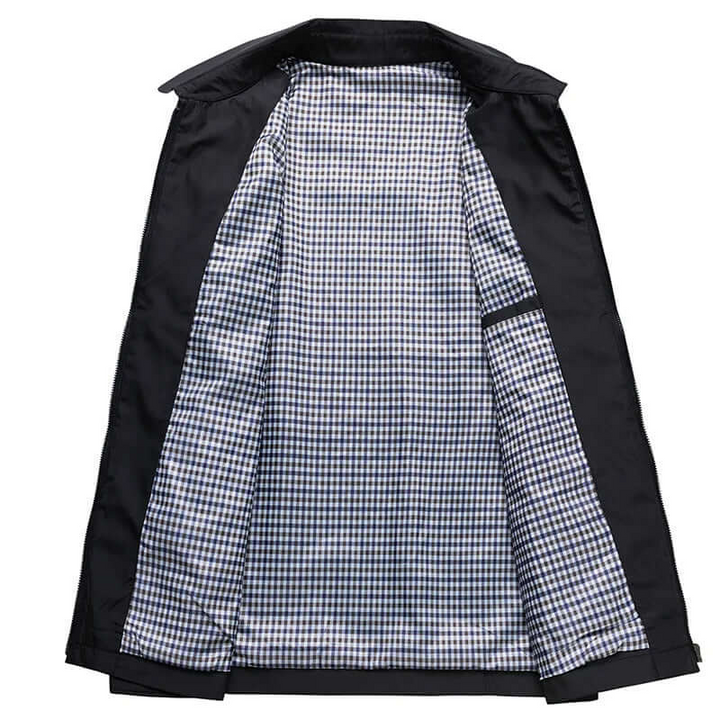 Drune | Herren Leichte Sommerjacke Reißverschluss