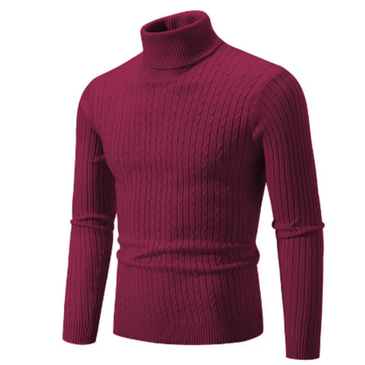 Drune | Herren Rollkragen Pullover Kurz