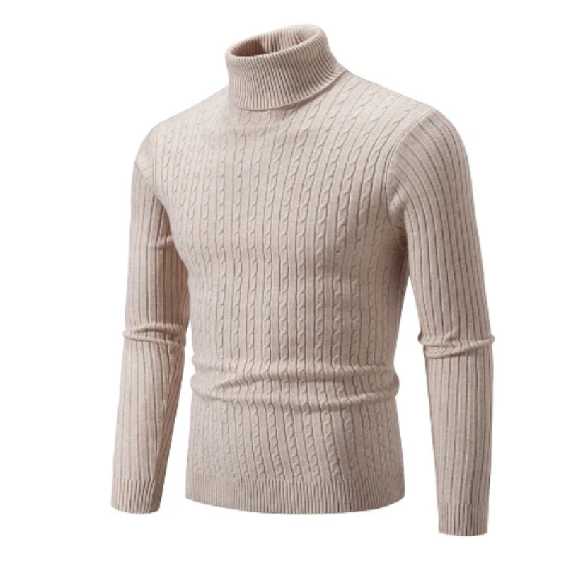 Drune | Herren Rollkragen Pullover Kurz