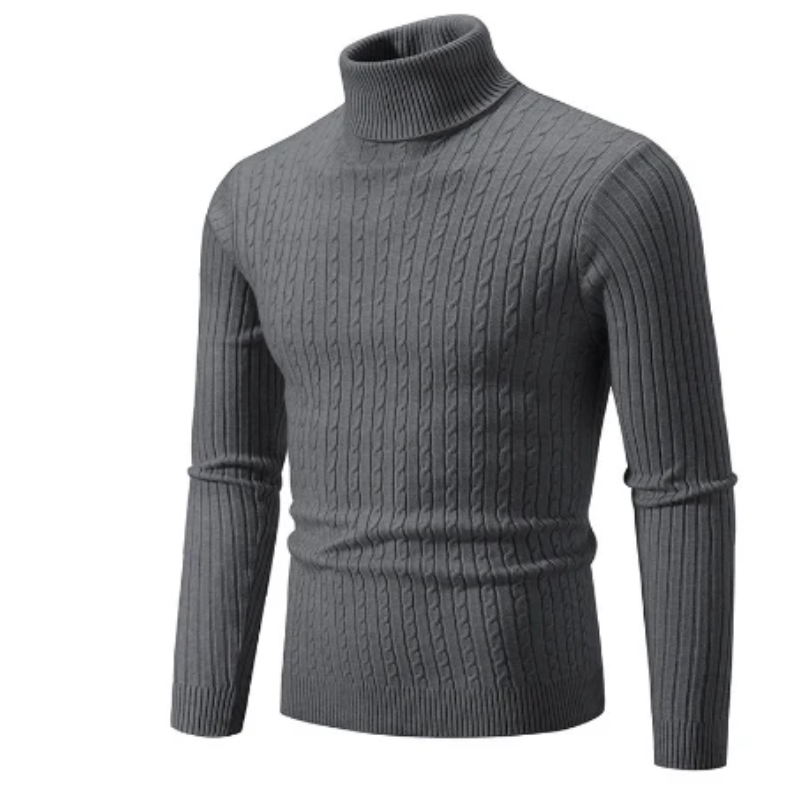 Drune | Herren Rollkragen Pullover Kurz