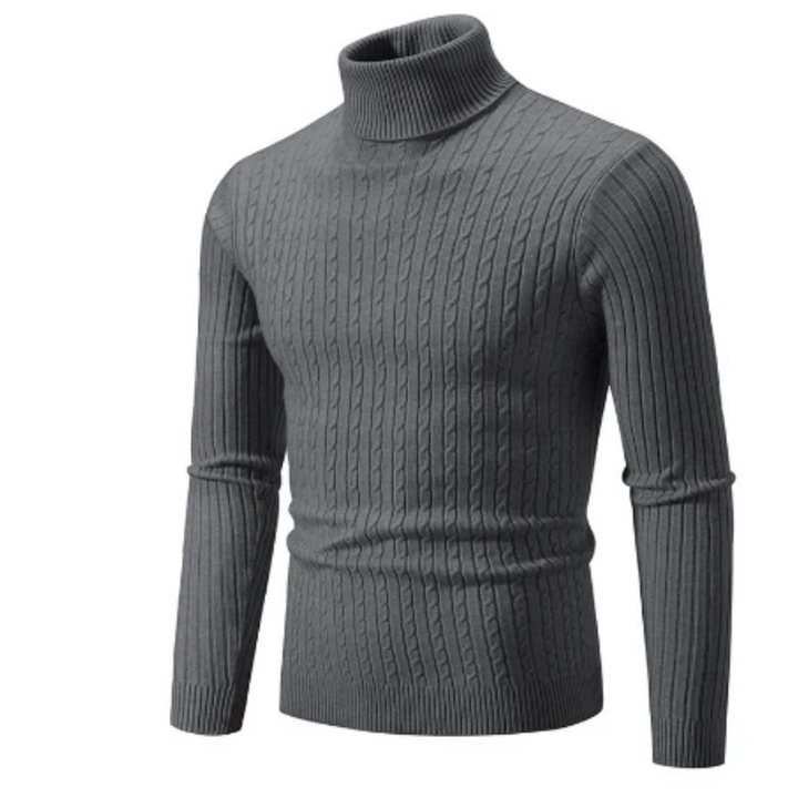 Drune | Herren Rollkragen Pullover Kurz