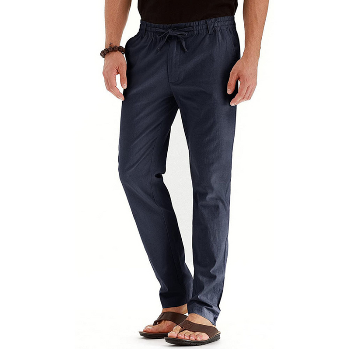 Drune | Herren Sommer Hose Schwarz
