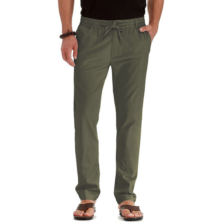 Drune | Herren Sommer Hose Schwarz