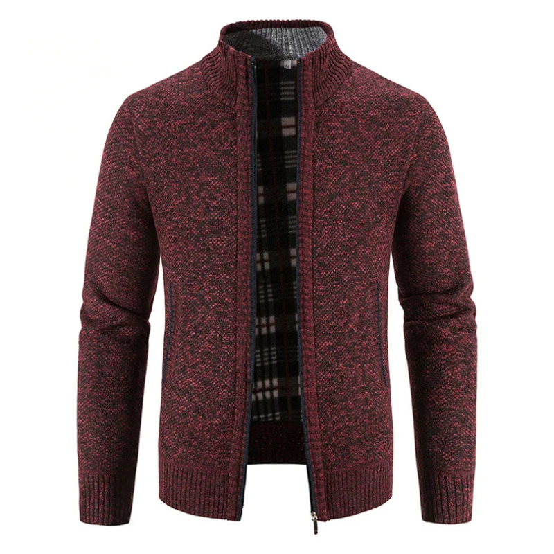 Drune | Herren Strickjacke Mit Reißverschluss Trachten