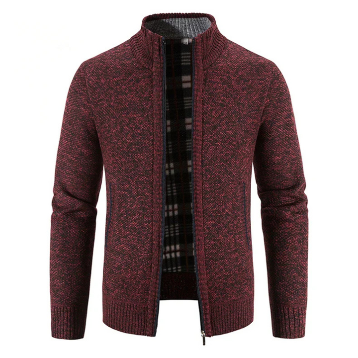 Drune | Herren Strickjacke Mit Reißverschluss Trachten