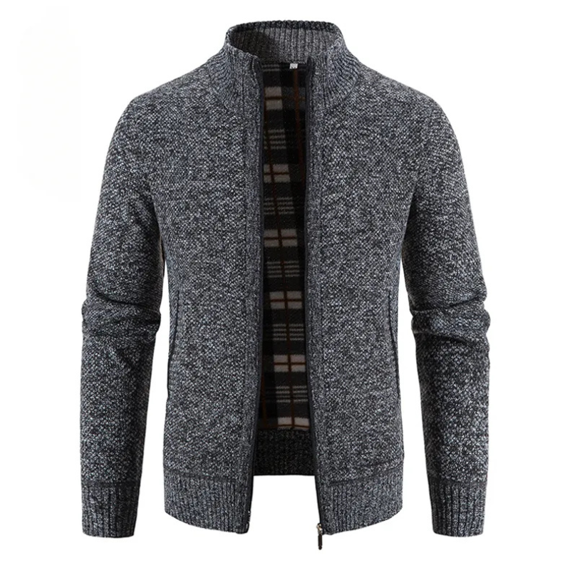 Drune | Herren Strickjacke Mit Reißverschluss Trachten