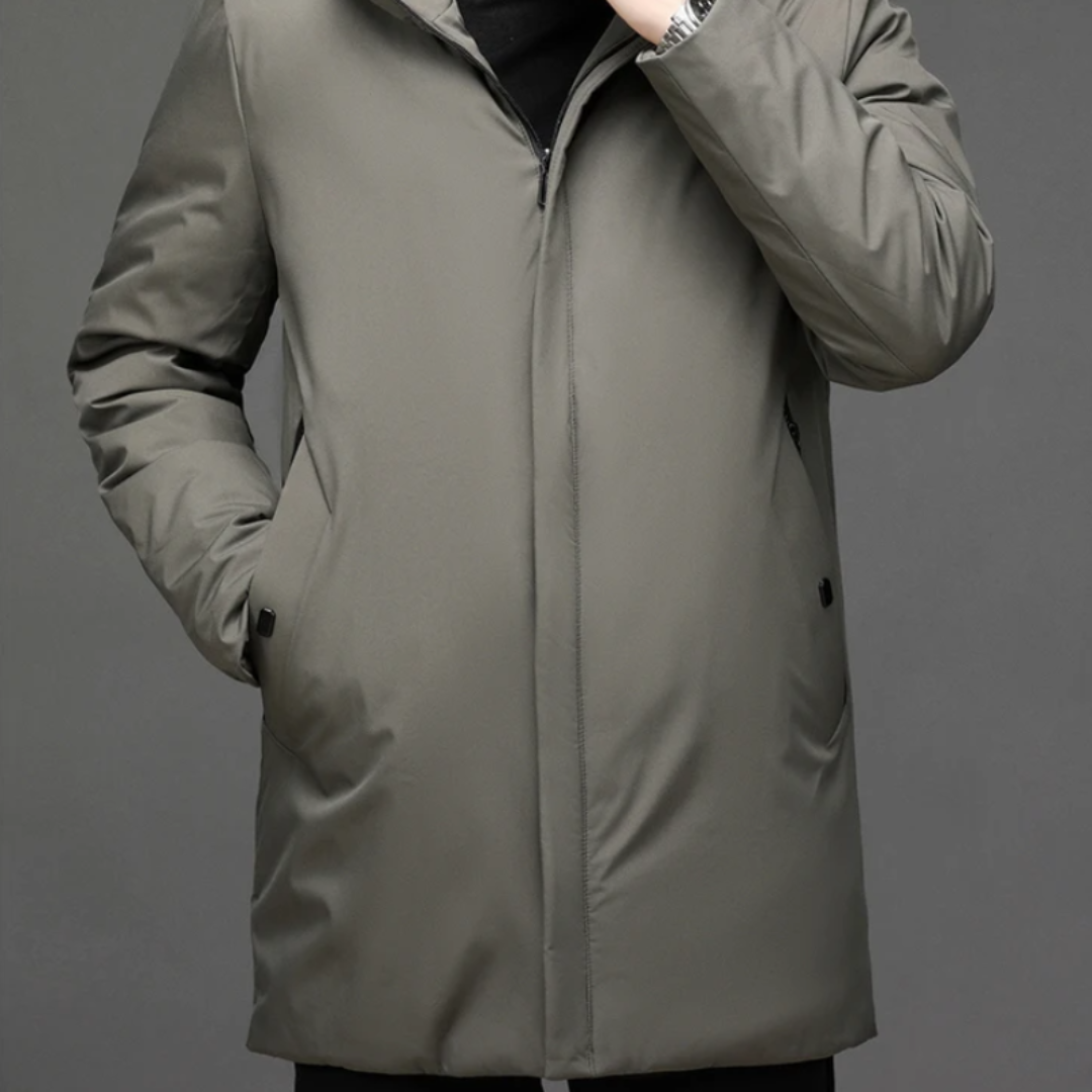 Drune | Herren Leichte Windbreaker Lange Jacke