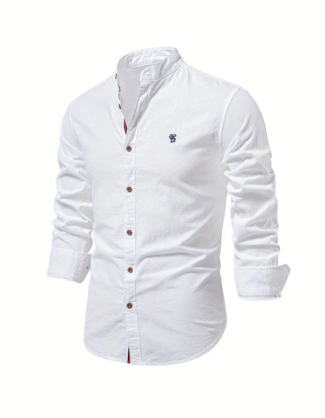 Drune | Herren Slim-fit Hemd Elegant Langarm