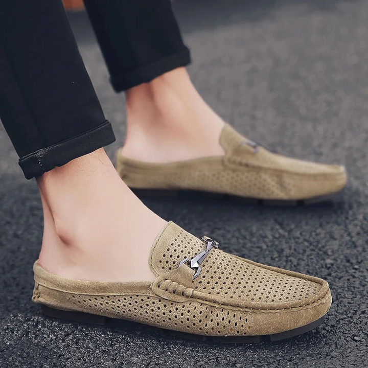 Drune | Herren Sommer Mokassins Beige