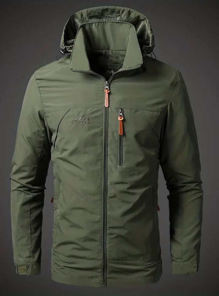 Drune | Herren Wasserdicht Regenjacke Atmungsaktiv