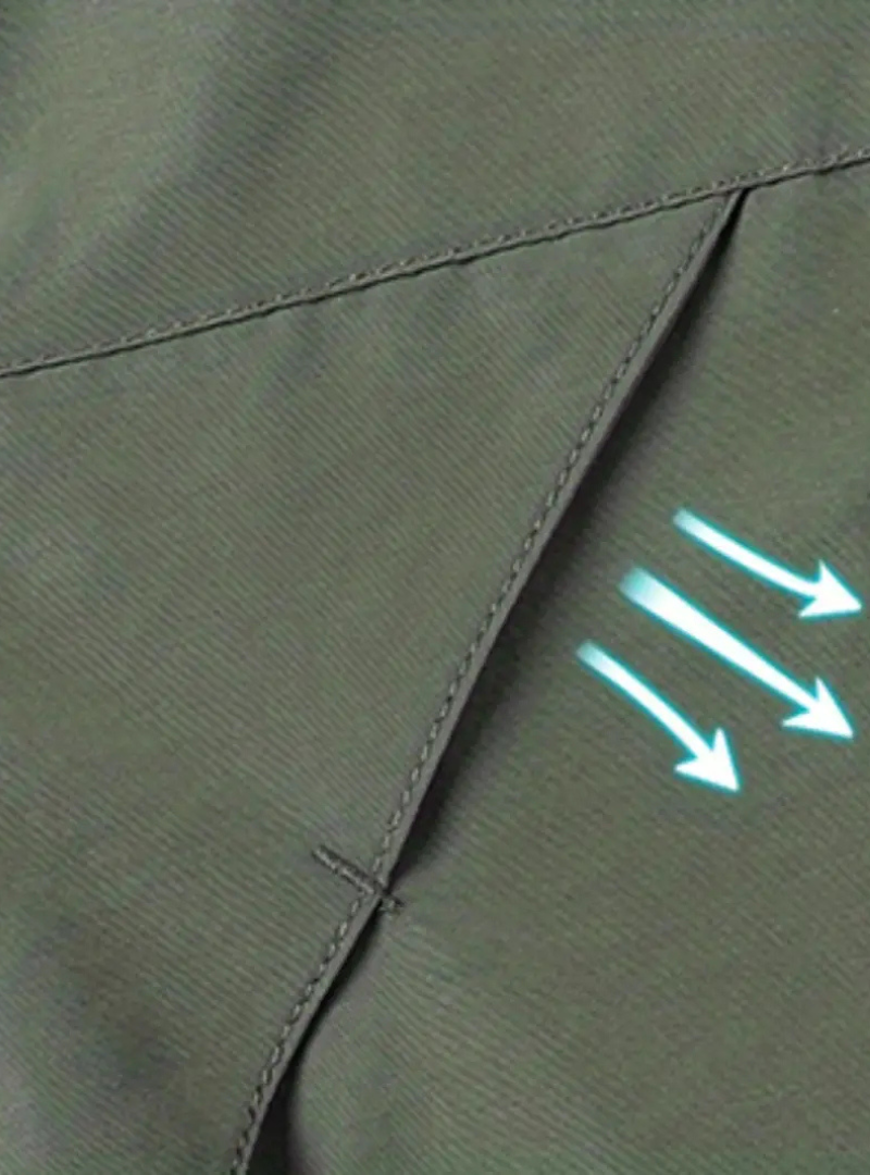 Drune | Herren Wasserdicht Regenjacke Atmungsaktiv