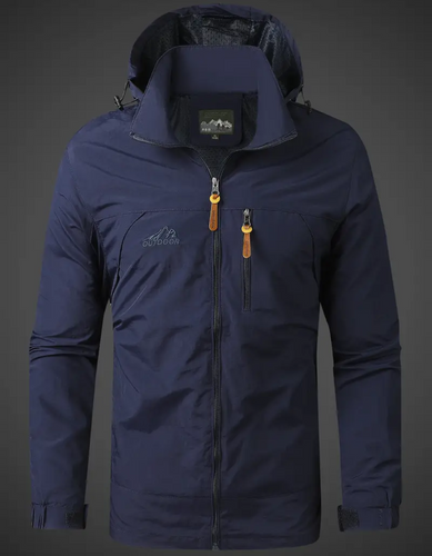 Drune | Herren Wasserdichte Regenjacke Kurz
