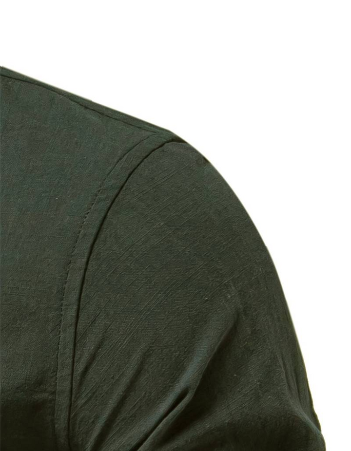 Drune | Herren Slim-fit Hemd Elegant Langarm