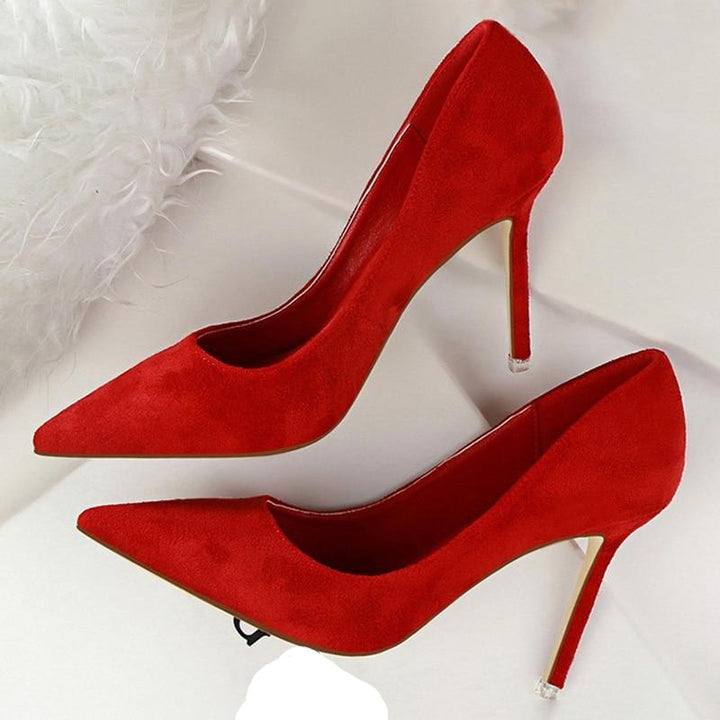 Drune | Wildleder High Heels Pumps