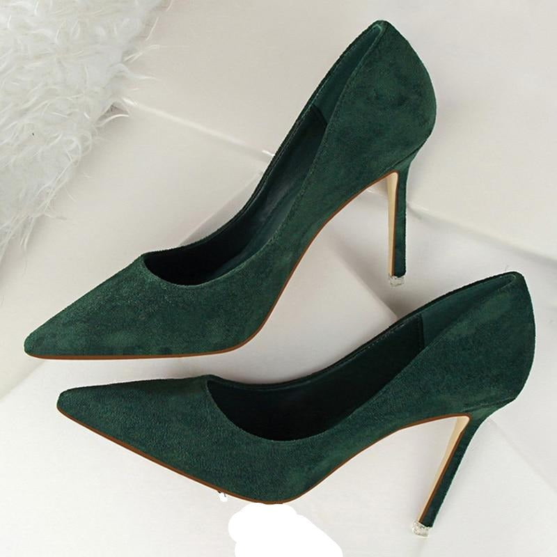 Drune | Wildleder High Heels Pumps