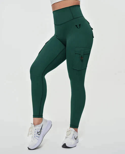 Drune | Cargo Leggings Mit Hoher Taille