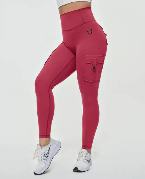 Drune | Cargo Leggings Mit Hoher Taille