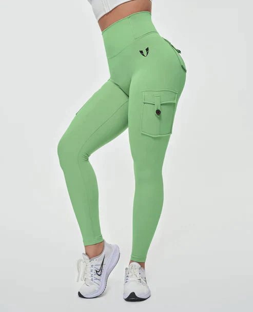 Drune | Cargo Leggings Mit Hoher Taille
