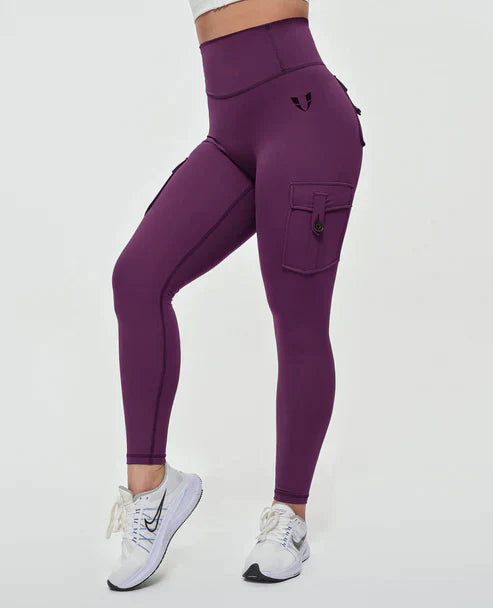 Drune | Cargo Leggings Mit Hoher Taille