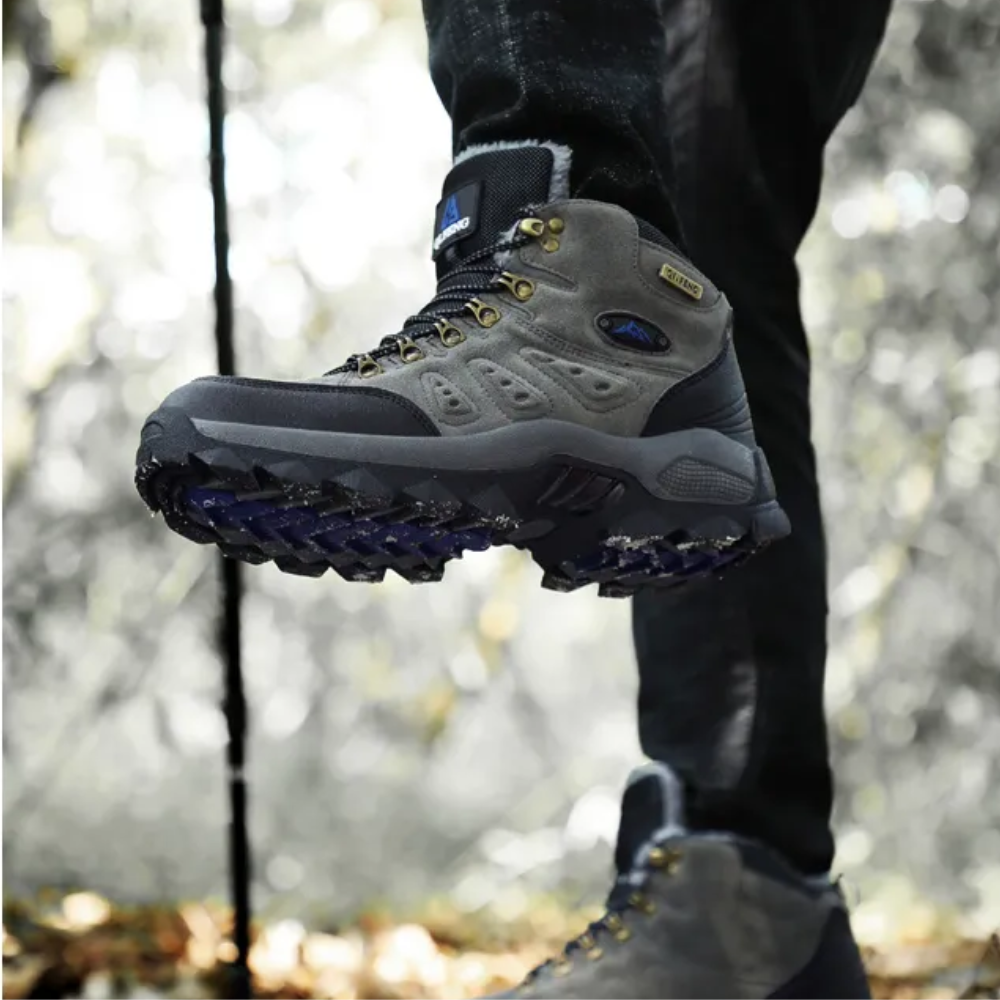 Drune | Wanderschuhe Wasserdicht Hoher Knöchelstütze Atmungsaktive Grip Sohle Outdoor Trail Fußbekleidung