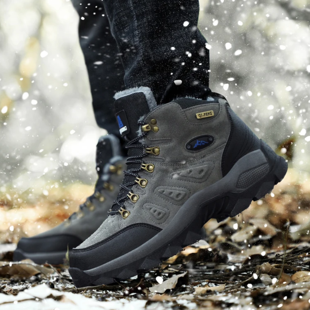 Drune | Wanderschuhe Wasserdicht Hoher Knöchelstütze Atmungsaktive Grip Sohle Outdoor Trail Fußbekleidung