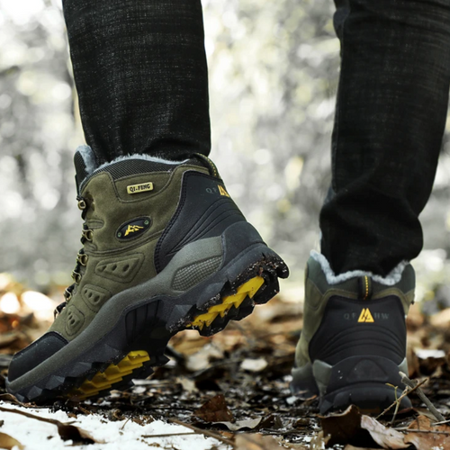 Drune | Wanderschuhe Wasserdicht Hoher Knöchelstütze Atmungsaktive Grip Sohle Outdoor Trail Fußbekleidung