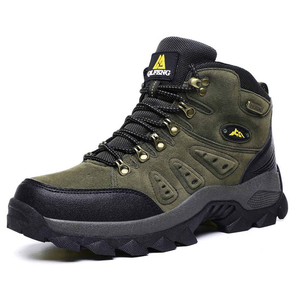 Drune | Wanderschuhe Wasserdicht Hoher Knöchelstütze Atmungsaktive Grip Sohle Outdoor Trail Fußbekleidung