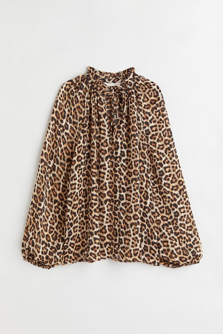 Drune | Strickjacke Mit Leopardenmuster